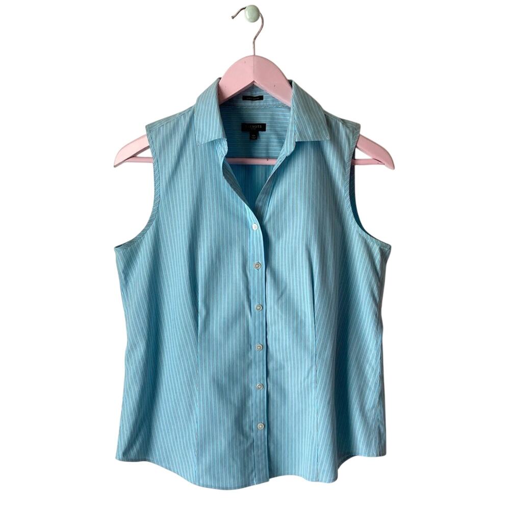 Talbots Button-Down Tank Top